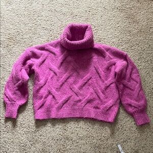 EUC She + Sky  cropped Sweater